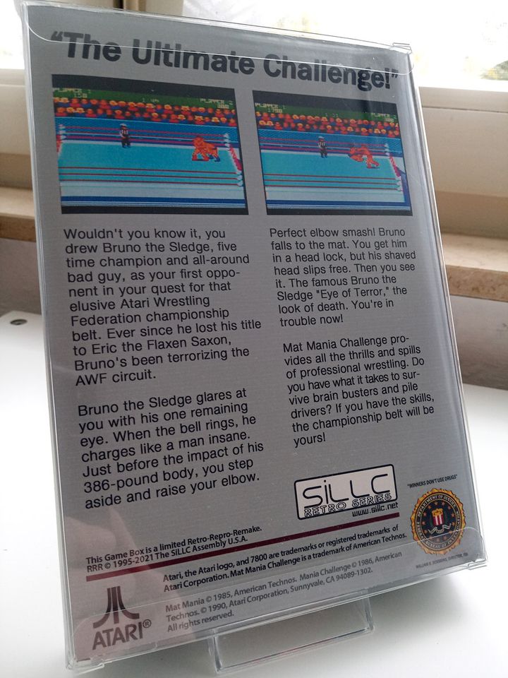 Atari 2600+ / 7800 Spiel Mat Mania Challenge inkl. Box + Karte in Köln