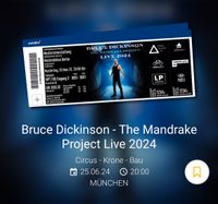 Bruce Dickinson Tickets Bayern - Neu Ulm Vorschau