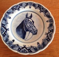 Teller Delft blau Pferd handgemalt original vintage neuwertig Bayern - Günzburg Vorschau