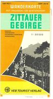 Wanderkarte Zittauer Gebirge, 1:30000, 1979, DDR, Tourist-Verlag Niedersachsen - Braunschweig Vorschau