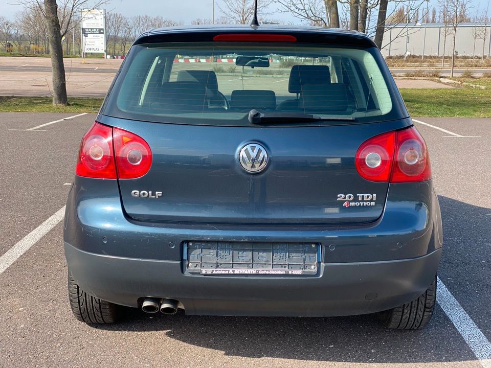 Volkswagen Golf V Lim. Goal 4Motion Klima*PDC*CD-Radio*4x4* in Waltershausen