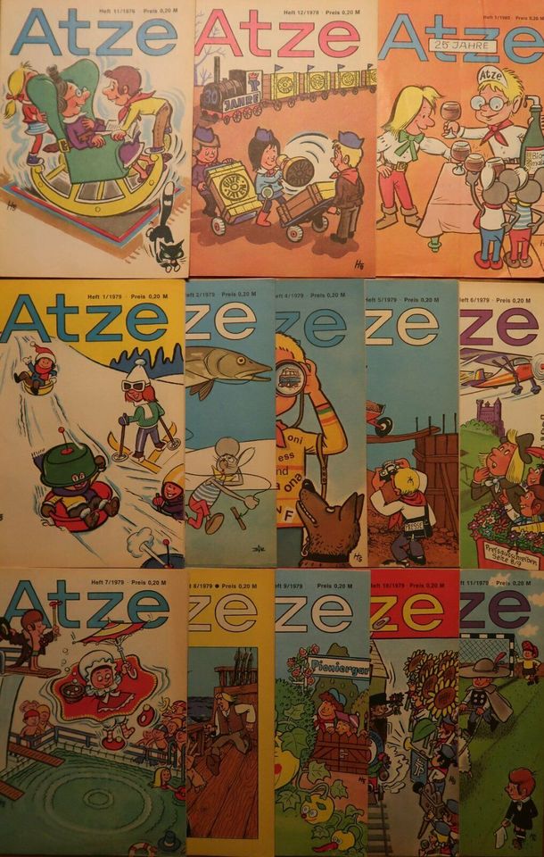 Atze ATZE Comic Hefte Suche Biete Tausche Kaufe Verkaufe in Dresden