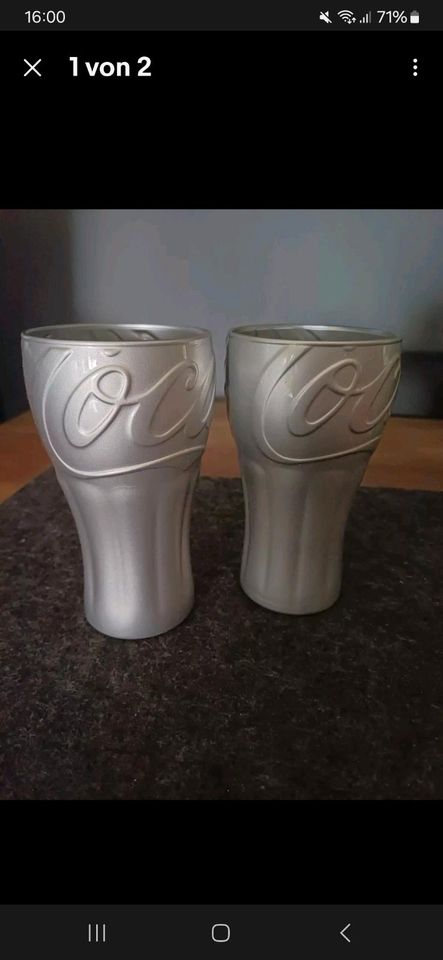 Coca Cola Gläser 2 Stück in Viersen