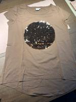 Shirt S‘Oliver, Gr. 38 bräunlich mit Pailletten Nordrhein-Westfalen - Jülich Vorschau