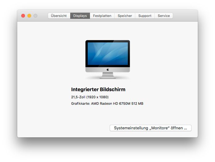 Apple iMac A1311 54.6 cm (21.5 Zoll) Desktop - MC309D/A (Mai, 201 in Nürtingen