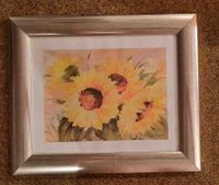 Bild Olga Kaesling Aquarell Sonnenblumen Bergedorf - Hamburg Lohbrügge Vorschau