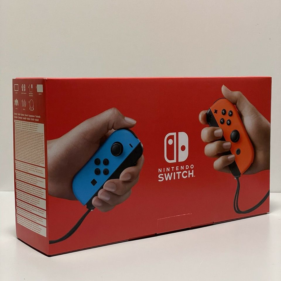 Nintendo Switch Neon-Rot / Neon-Blau [neue Edition] NEU | OVP in Dortmund