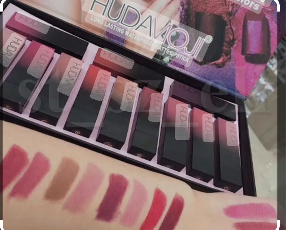 Huda moji 12 Lippenstifte matt matte lipstick beauty in Zwickau