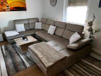 Wohnlandschaft • U - Couch • Schlaffunktion • Bettkasten • Beige Sachsen-Anhalt - Braunsbedra Vorschau