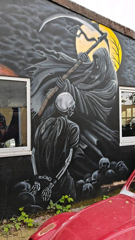Professionelle Wandgestaltung Graffiti Künstler Kunst Sprayer in Löhne