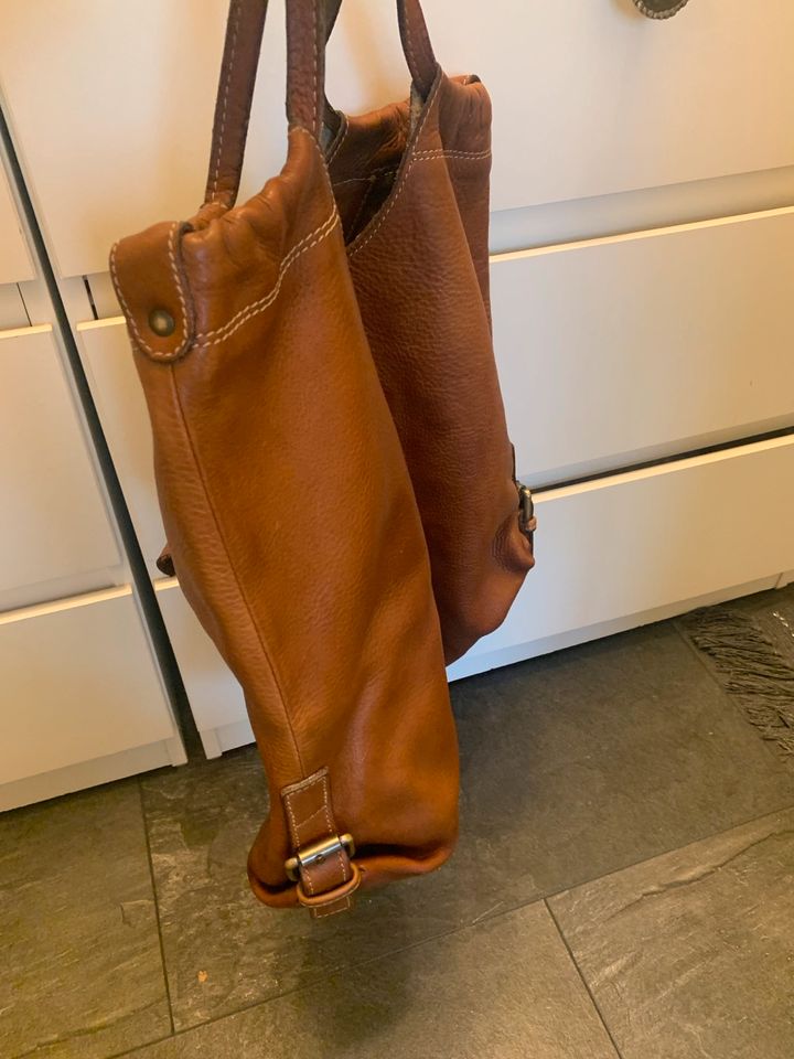 Uwe Hoppe Designer Handtasche Ledertasche Henkeltasche Tote Bag in Berlin