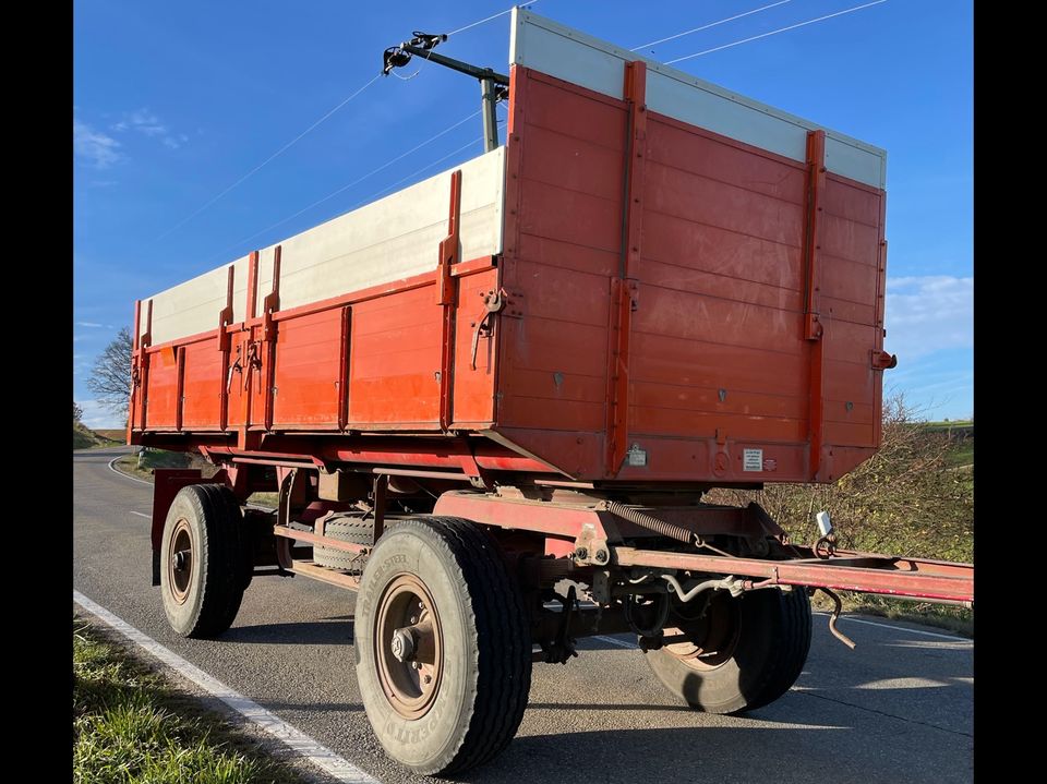 Oldtimer LKW Anhänger Kässbohrer Typ VKD 12 C Bj.´65 in Herten