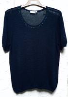 C&A Strick Shirt Bändchengarn blau dunkelblau Gr. XL Rheinland-Pfalz - Pirmasens Vorschau