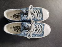 Glitzersneaker Blau Gr. 38 Bayern - Röttenbach Vorschau