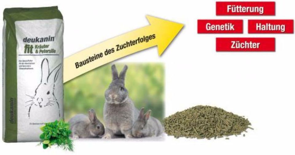 Meerschweinchen, Kaninchen, Nagerfutter günstig ab Lager/ Versand in Dortmund