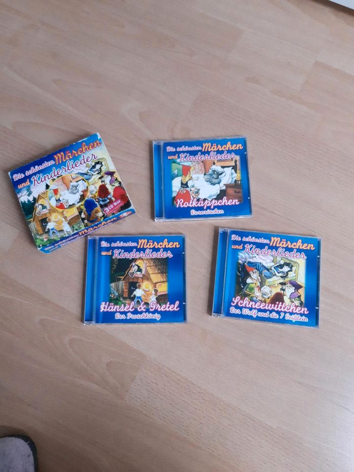 CD Box Die schönsten Märchen und Kinderlieder 3 CD's in Aachen