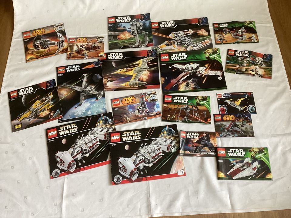 LEGO Star Wars Sammlung 17 Bauanleitungen in Haslach im Kinzigtal