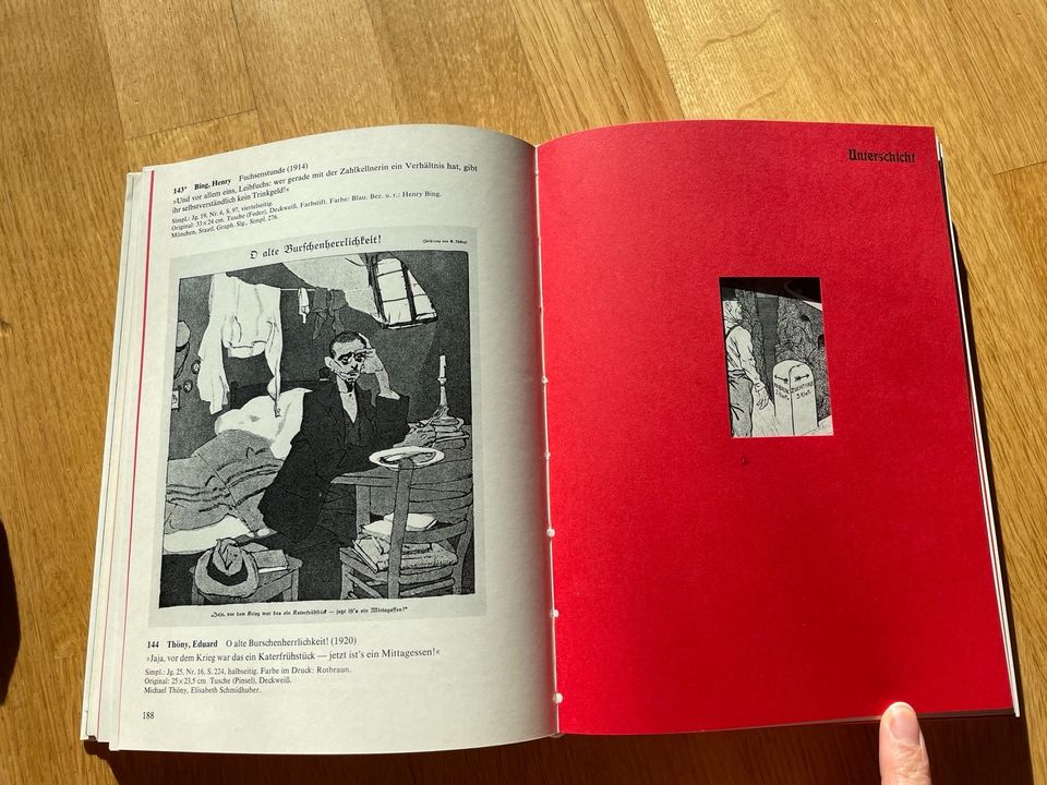 Simplicissimus Buch zur Ausstellung mit zahlreichen Abbildungen in München