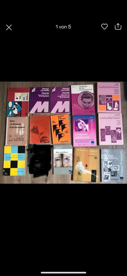 Diverse Frisur Bücher wie Haut und Haar Friseurfachkunde Buch in Bad Segeberg