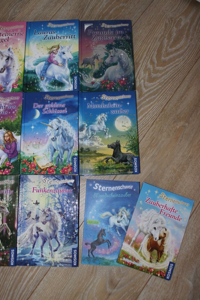 Sternenschweif Paket Bücher 1, 3 , 4 ,6, 7, 8, 12, 14, 18, 21, 30 in Leidersbach