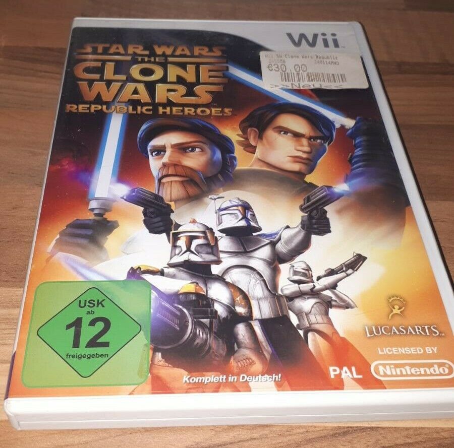 2x WII SPIELE STAR WARS NEU OVP in Kamp-Lintfort