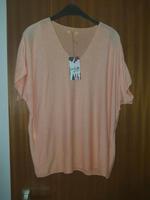 Made In ITALY 38 40 42 44 Orange T-Shirt Strickshirt Shirt Bayern - Augsburg Vorschau