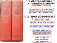 2 Lexika Deutsch-Spanisch+Span.-Dtsch.+Stempel Klosterschule HEF Hessen - Bad Hersfeld Vorschau