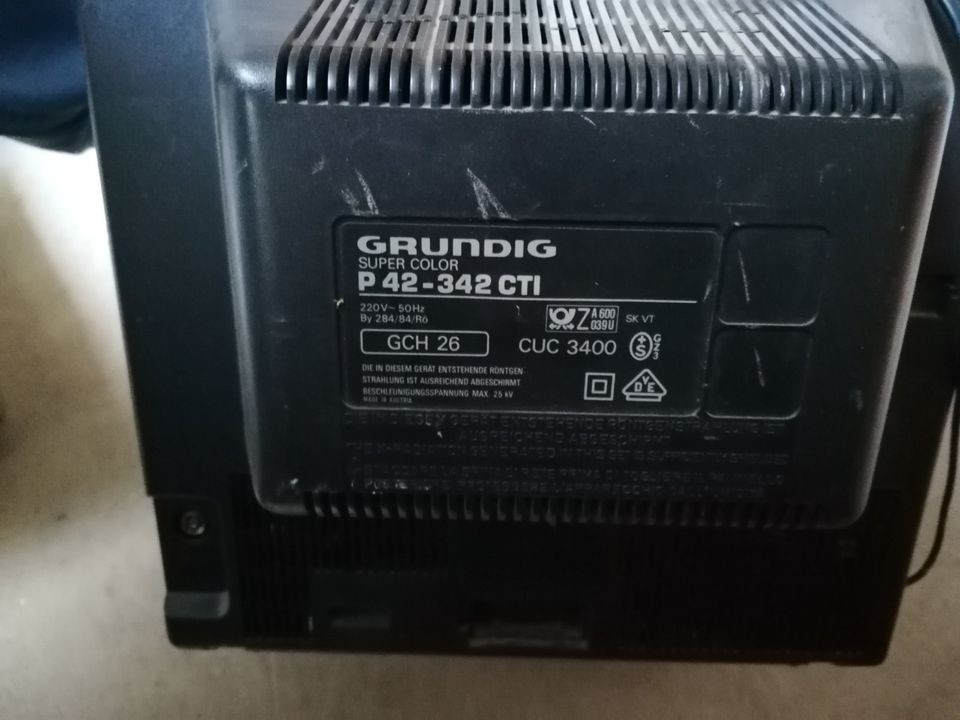 Grundig Fernseher in Bad Orb