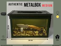 MetalBOX Vitrine MEDIUM, beleuchtet - Deko, Messer, Kiste Baden-Württemberg - Gärtringen Vorschau