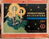 DDR Weihnachtsbaum Beleuchtung VEB Elektro Sonneberg Nostalgie Thüringen - Neuhaus Vorschau