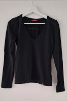 EDC Shirt Damen Langarm Größe M schwarz mit Ziernähten Niedersachsen - Edewecht Vorschau