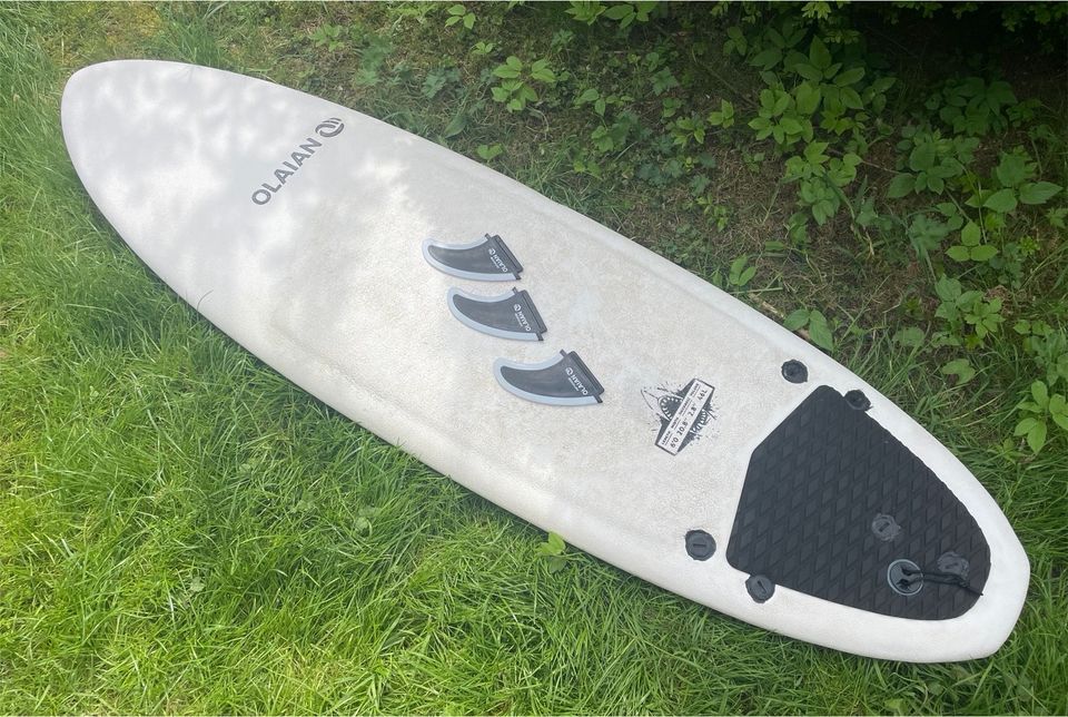 Olaian surfboard softboard 6.0 foamie in Bad Oldesloe