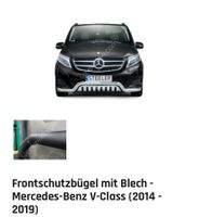 Steeler Spoilerrohr Frontschutzbügel MERCEDES V- KLASSE 2014-19 Güstrow - Landkreis - Bützow Vorschau