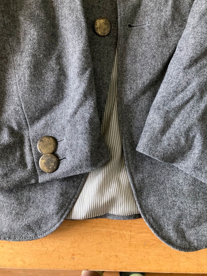 Mauro Grifoni Jeans Sakko Wolle Misch Seide Gr. It. 52/deu 50 in München