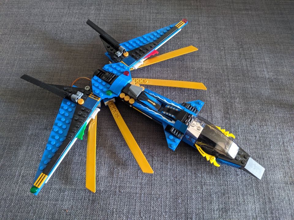Lego Ninjago 9442 - Jays Donner-Jet 2012 nur Flugzeug inkomplett in Tettnang