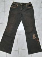 Jeans Gr. 40 K, Bonita, Braun mit Stickerei Bayern - Kellmünz an der Iller Vorschau