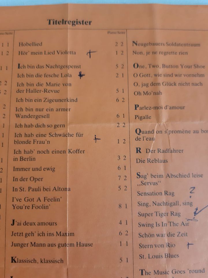Schallplatten Sammlung " Schön war die Zeit" in Bremen