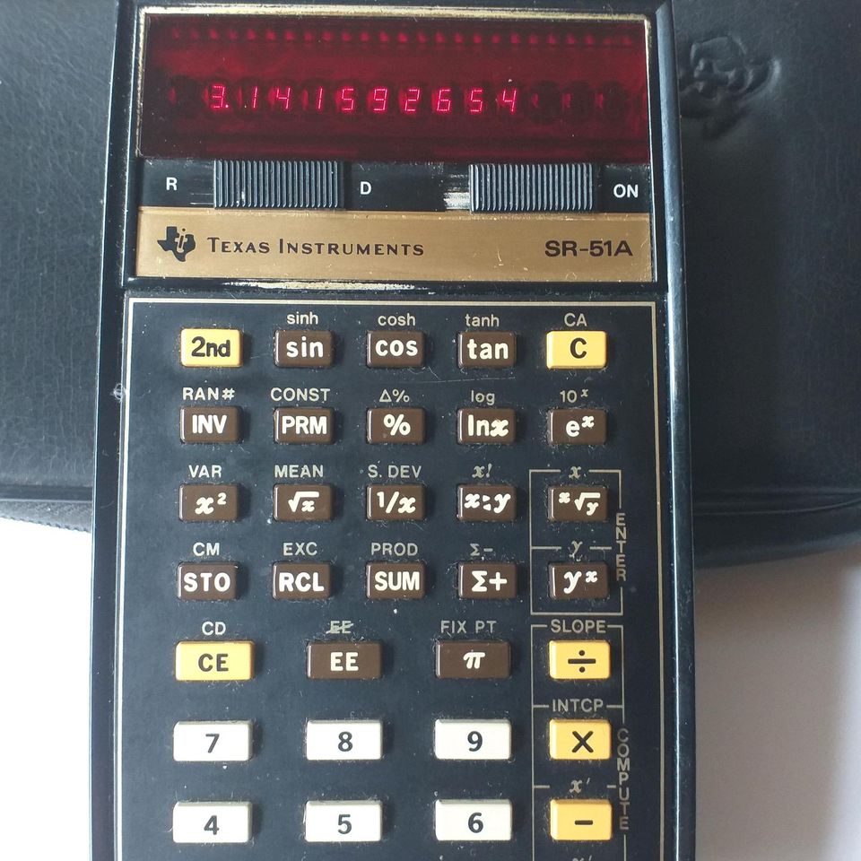 SR-51A TEXAS INSTRUMENTS wissenschaftl. Taschenrechner in Witten