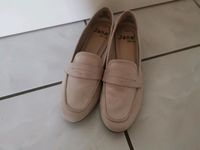 Loafers Flats nude Verlourlederoptik Bayern - Gerolzhofen Vorschau