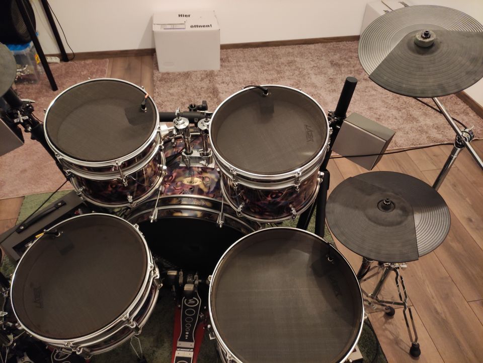 Spielbereites Hybrid Drumset Komplettset (TAUSCH) in Dinslaken