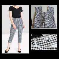 Hell Bunny 50er Repro Capri Gingham Hose M 38 Kr. Dachau - Dachau Vorschau