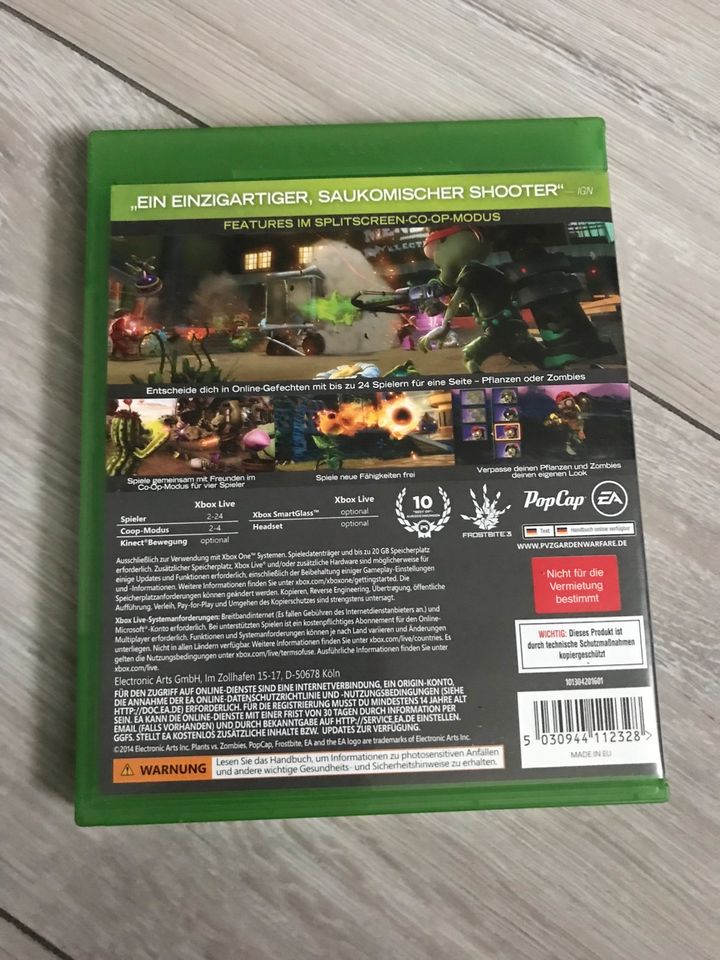 Xbox One Plants vs Zombies Garden Warfare in Köln