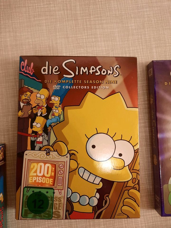 Die Simpsons DVD verschiedene Staffeln in Ludwigshafen