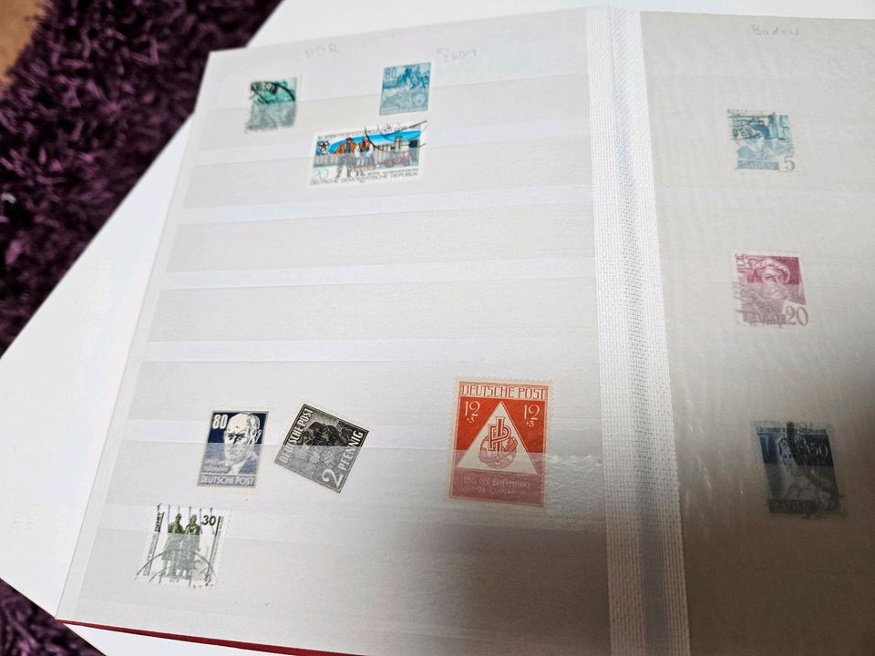 Briefmarken (Iran,Syrien,Libyen,Frankreich...)teils ungestempelt in Karlsruhe