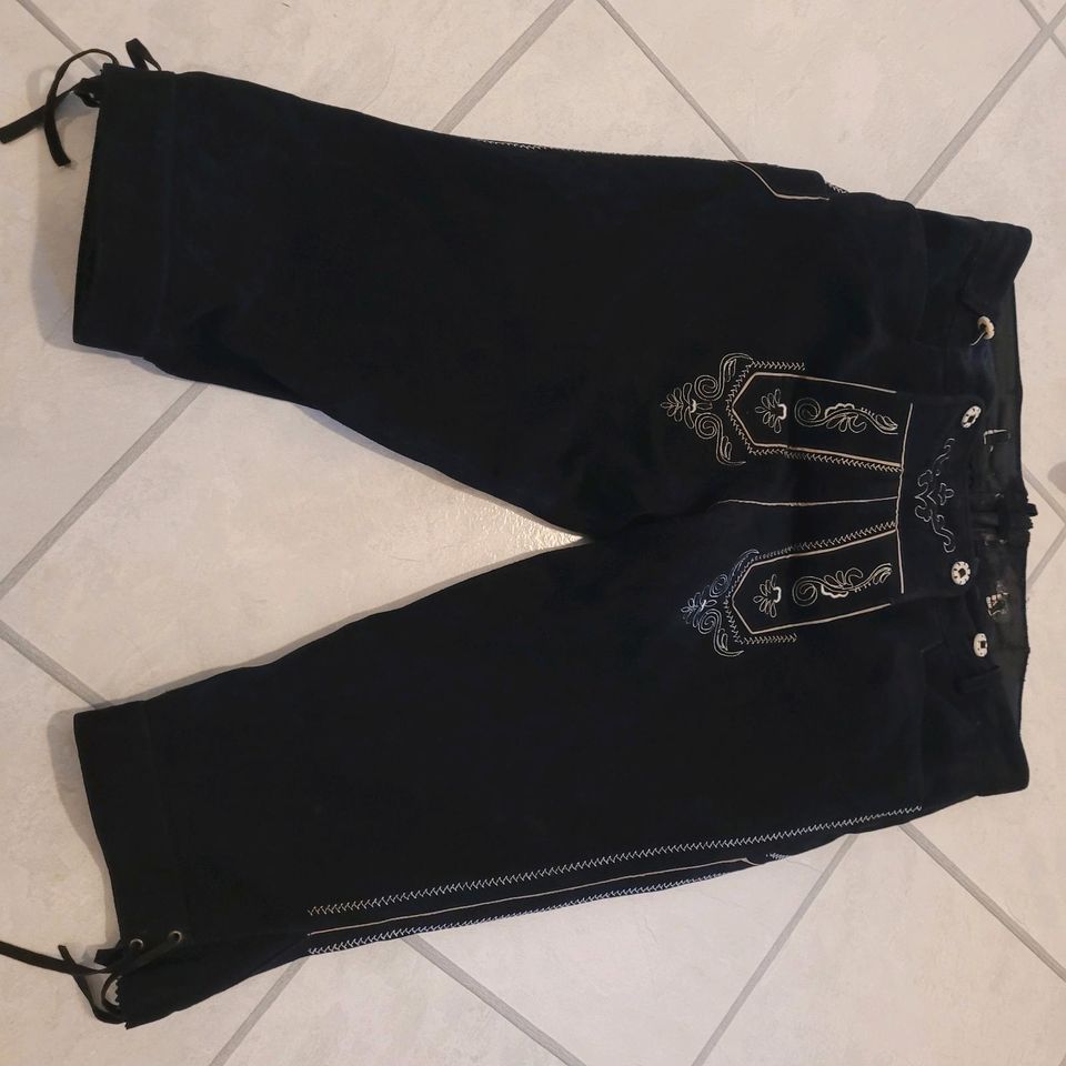 Lederhose schwarz 58 in Mickhausen