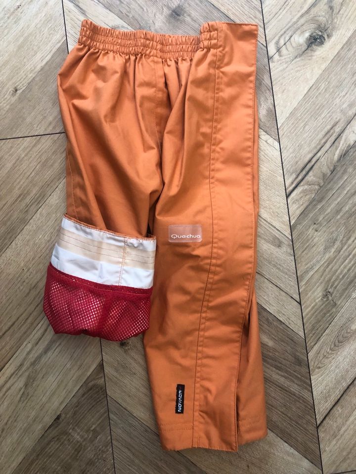 Quechua Regenhose Überziehhose Matschose Kinder, Decathlon, 86/93 in Kerpen