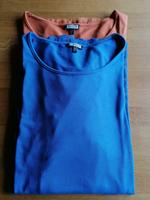 2x Kenny S. Langarmshirt Gr. 40 Spitzensaum, blau und lachsfarben Baden-Württemberg - Höpfingen Vorschau