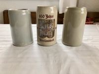3 verschiedene alte 1 Liter Maßkrüge, Steinkrug, Bierkrug Bayern - Rottenburg a.d.Laaber Vorschau