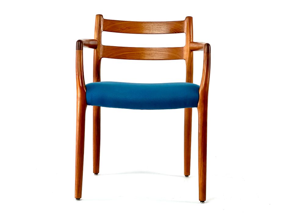 70er Niels Møller Teak Armlehnstuhl Armchair # 67 Danish Design in Ingersheim