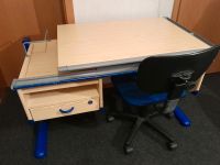 Schreibtisch & Stuhl beides Höhenverstellbar für Kinder blau Moll Brandenburg - Blankenfelde-Mahlow Vorschau